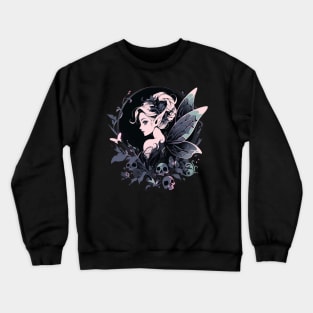 Pastel Goth Evil Fairy Crewneck Sweatshirt